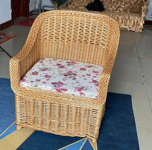 Balkon anyaman rotan kamar tidur kasual ganda tiga kursi sofa tunggal - Product Image 1