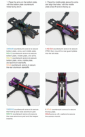 Nouveauté Axisflying Manta 5 SE V2 DC T700 Châssis en fibre de carbone 226 mm entre-essieux DJ1 O4 Drones FPV Freestyle pour débutants
