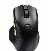 Mouse Ligero para Juegos de Fibra de Carbono 3K - Mouse con Carcasa de Fibra de Carbono para Deportes Electrónicos y Oficina