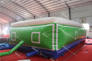 WINSUN Parcours d'obstacles gonflable commercial, tapis de coussin, trampoline, matériau PVC, certifié CE, capacité de 300 kg - Product Image 6