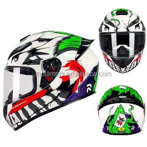 Nuevo Casco <span class=keywords><strong>de</strong></span> Motocicleta ABS para Hombre y Mujer, Casco <span class=keywords><strong>de</strong></span> Seguridad Integral para Todas las Estaciones, Aprobado por DOT - Product Image 6