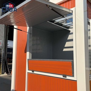 ร้านค้าเคลื่อนที่แบบตู้คอนเทนเนอร์สำเร็จรูป ราคาโรงงาน ออกแบบทันสมัย เหมาะสำหรับร้านไอศกรีม เบเกอรี่ บูติก ร้านค้าปลีก บ้านพักอาศัย - Product Image 2