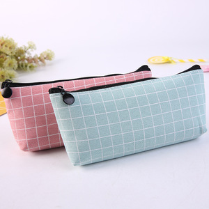 Portable Handheld Big Capacity Canvas Pencil Case Premium <b>Fabric</b> <b>Pen</b> Box Practical and Stylish Pencil Bag - Product Image 1