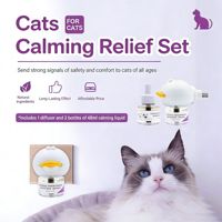 Diffuseur Électrique Chauffant Écologique et Durable pour Phéromones Apaisantes pour Animaux de Compagnie – Kit Anti-Anxiété et Prévention Urine de Chat pour Chiens