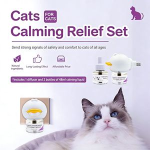 Diffuseur Électrique Chauffant Écologique et Durable pour Phéromones Apaisantes pour Animaux de Compagnie – Kit Anti-Anxiété et Prévention Urine de Chat pour Chiens - Product Image 5