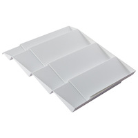 Organisateur de porte-épices en plastique extensible pour tiroirs de cuisine porte-épices à tiroir interne avec emballage en boîte