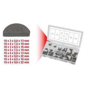 KS TOOLS-Surtido de llaves de plumas 970,0560 (80 piezas)-ELEMENTOS EAN 4042146514351 PARA FIJACIÓN DE FIJACIONES - Product Image 3