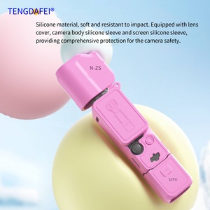 Vente en gros de coques en silicone pour Pocket 3, étui de protection anti-chute, coque de protection en silicone, accessoires pour caméra Osmo Pocket 3 - Product Image 2