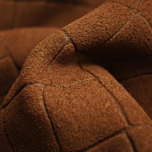 Pelle Scamosciata Robusta in Vera Pelle Bovina per Borse, Cinture e Portafogli - Materiale in Vera Pelle GXE1 - Product Image 4