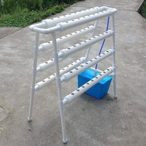 Système hydroponique vertical en tuyaux PVC pour jardin intérieur - Product Image 5