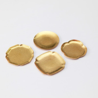 Sous-verres élégants en cuivre pur et laiton faits à la main Maxery Sous-verres en laiton martelé