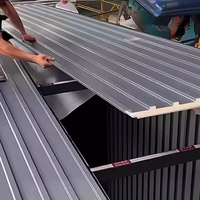 Panneaux sandwich en polyuréthane PU pour accélérer la construction, tôles de toiture isolées en aluminium ignifuges pour entrepôt