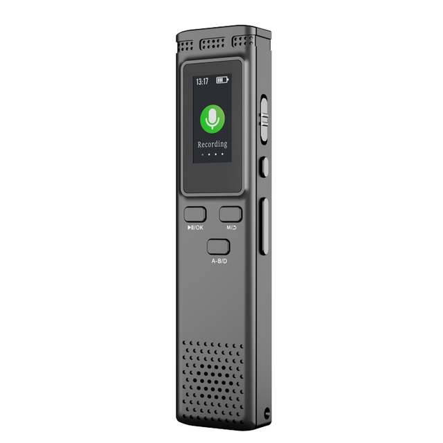 S2 Smart Noise Reduction Convenient Voice Recorder 8GB USB 30 Hours Recording A-B Repeat WAV Password Play Speed Control BT