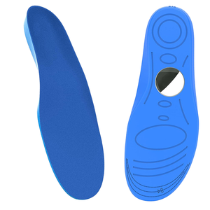 Plantilla y Inserto de Zapato Ecológicos de PU para Niños y Adultos, Ajuste Cómodo (Tallas de Pie 6.2-6.9IN, Plantilla 6.8-7.5IN) Azul - Product Image 1