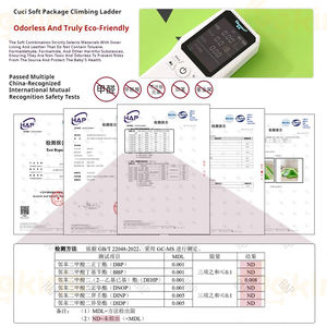 Ensemble de 7 jouets d'<span class=keywords><strong>escalade</strong></span> en mousse souple, piscine à balles, aire de jeux intérieure pour tout-petits, aire de jeux souple pour bébés - Product Image 2