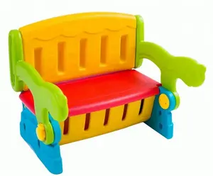 新设计有趣的多功能儿童房家具儿童塑料折叠桌椅