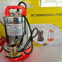 Mini pompe à eau Submersible solaire 12v cc bon marché
