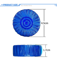 Nettoyant WC Ultra-Nettoyant Détachant Désodorisant Détartrant Sans Parfum Technologie à Libération Prolongée 7 Jours Rinçage Bulle Bleue