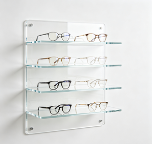 Présentoir Moderne en Acrylique pour Lunettes de Soleil, Support de Comptoir Étagéré pour <span class=keywords><strong>Magasin</strong></span> d'Optique et Commerce de Détail - Product Image 6