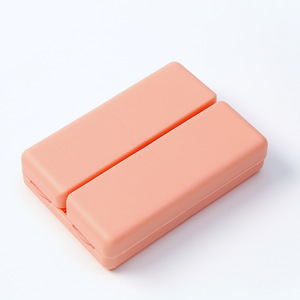 กล่องบรรจุภัณฑ์พกพาดีไซน์ใหม่ 7 ช่อง กล่องเก็บของแบบฝาพับแม่เหล็ก PP กล่องยาเม็ดขนาดเล็กแบบปิดผนึก สำหรับการเดินทางกลางแจ้ง - Product Image 6