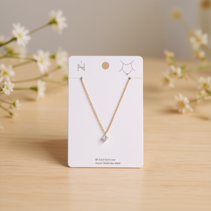 Collana in Acciaio Inossidabile a Forma di Diamante, Collar Acero 12 - Product Image 2