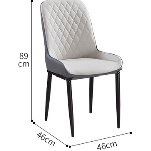 dining chair hotel industrial pu leather chair tables and chairs for restaurant - Product Image 6