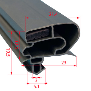<span class=keywords><strong>Joint</strong></span> de <span class=keywords><strong>porte</strong></span> pour vitrine réfrigérée, conception économe en énergie, commande en gros, prix direct usine - Product Image 1