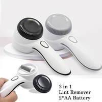 Rasoir de voyage portable rechargeable à piles pour vêtements, éliminateur de peluches avec chargement USB, en plastique