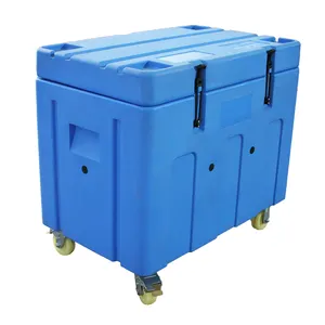 320L /350L Dry Ice Cooling Container Large Cooler Box Roto-molding