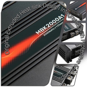Amplificateur de <span class=keywords><strong>voiture</strong></span> professionnel haute puissance <span class=keywords><strong>2000W</strong></span> RMS |   Amplificateur audio de classe D monobloc pour <span class=keywords><strong>voiture</strong></span> |   100% Certifié Powerhouse - Product Image 4