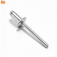 Rivets à percussion anti-tintinement en aluminium de 3,2 mm, 4,0 mm, 4,8 mm avec mandrin en acier pour carrosserie automobile et remorque – Fabrication spécialisée