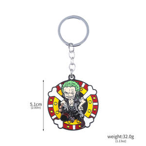 Llavero de Calavera Pirata y Timón de Barco - Colgante Retro de Aleación Esmaltada para Decoración de Bolsos y Mochilas y para Fans del Estilo Anime - Product Image 6