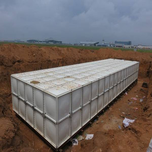 Réservoir d'eau en fibre de verre assemblé sur mesure pour la lutte contre les incendies et l'irrigation agricole avec garantie de 4 ans - Product Image 2