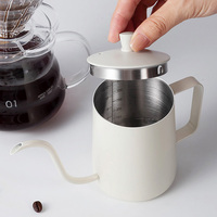 Coffret Cadeau de Voyage pour Café et Thé : Bouilloire à Gouttes d'Extérieur, Moulin à Café Manuel, Sac de Transport, et Bouilloire à Thé