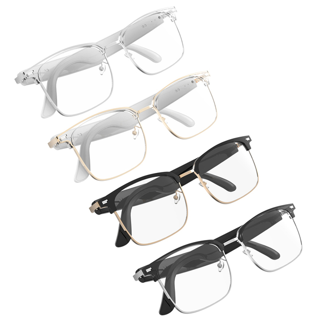 GS13 Wireless Open Ear Music Smart Glasses Photochromic Sunglasses UV400 BT 5.4 Phone Call Smart Touch Control Voice Assistant