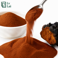 Voedingsmiddelengekeurd 10:1 Chaga-extractpoeder is geschikt voor gebruik in traditionele Chinese tabletten, poeders en koffie.