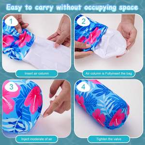 Flotador Inflable de PVC para Piscina con Bolsa de Transporte, Portátil y Ligero para Adultos, para Uso en Piscinas, Lagos y Ríos, 56x6 Pulgadas - Product Image 5