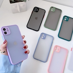 Hot 2024 Translucent Frosted Matte Phone Case para iPhone 16 15 XS <span class=keywords><strong>XR</strong></span> <span class=keywords><strong>11</strong></span> 12 13 14 Clear Phone Case para iPhone 16 Pro Max Cover - Product Image 4