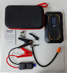 Booster de Batterie au Lithium 12V Démarreur de Secours Portable 4.1 pour <span class=keywords><strong>Voiture</strong></span> et Moto Gonfleur Électrique 6000mAh <span class=keywords><strong>avec</strong></span> Écran Numérique et Pompe à Air - Product Image 6