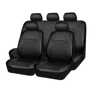 Fundas Universales para Asientos de Coche, Precio Económico, Juego Completo, Fundas de Asiento de Cuero Impermeables, Aptas para Sedanes, SUV, Camionetas y Furgonetas - Product Image 1