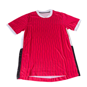 OEM Set di maglia da calcio personalizzato all'ingrosso maglia uniforme Logo nome squadra Club Design calcio del produttore di servizio di taglio automatizzato - Product Image 1