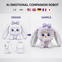 Bambola Interattiva AI Sicura per Famiglie, Conforme a GDPR e COPPA, Chat Vocale Arabo Criptato, App di Controllo Parentale per Bambini