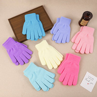 Étiquettes personnalisées en usine pour des gants tricotés doux et élastiques pour l'hiver, unisexes, pour les loisirs en plein air, isolation thermique