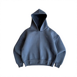 Custom Manufacturers Clothing <b>Oversized</b> Unisex Loose Plain Solid Blank Cotton Polyester Neoprene <b>Hoodie</b> <b>for</b> <b>Men</b> - Product Image 1