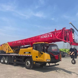 Chine : Vente chaude de grue de chantier d'occasion STC250C5-8, petite grue de levage d'occasion pour SANY - Product Image 1
