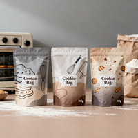 Nouvel arrivage : Sachet refermable recyclable 80g avec fenêtre transparente et trou de suspension pour présentation suspendue en supermarché de snacks et chips