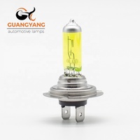 Usine H7 12v 55w 100w Jaune Brouillard Px26d Lampe De Voiture Phare Ampoule Halogène