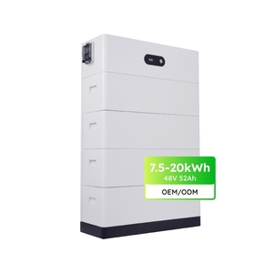 Baterai tegangan tinggi 48V 52Ah 2.5kWh dengan koneksi seri untuk Energi Sistem hibrida 3 fase - Product Image 1