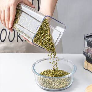 Boîte <span class=keywords><strong>de</strong></span> rangement <span class=keywords><strong>de</strong></span> cuisine en plastique, organisateur et stockage des aliments, pot <span class=keywords><strong>de</strong></span> <span class=keywords><strong>conservation</strong></span> <span class=keywords><strong>de</strong></span> cuisine, ustensile <span class=keywords><strong>de</strong></span> cuisine - Product Image 6