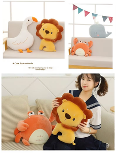 ตุ๊กตาสุนัขขนยาวสีเทาแสนนุ่ม - เบาะสัตว์เลี้ยงขนฟูสำหรับตกแต่งห้องอย่างมีเสน่ห์และเป็นของขวัญที่อบอุ่นใจ - Product Image 5